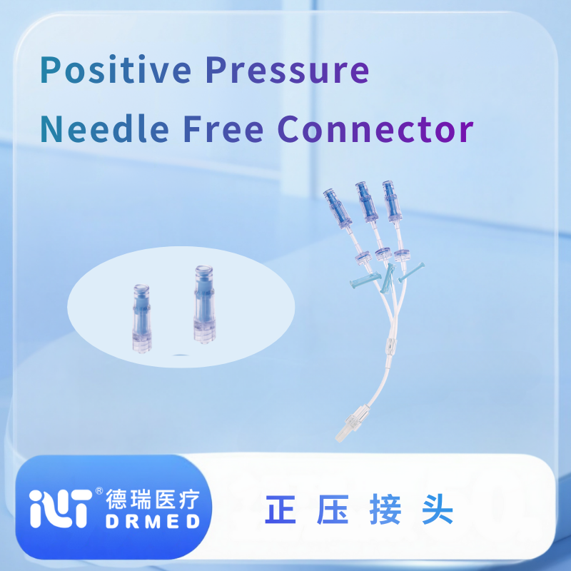 Positive Pressure  Needle Free Connector